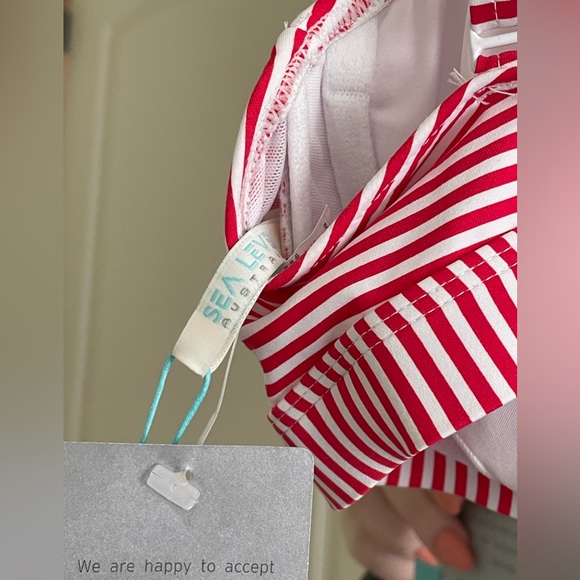 Seafolly Swim Top NWT size 10 - Picture 5 of 8